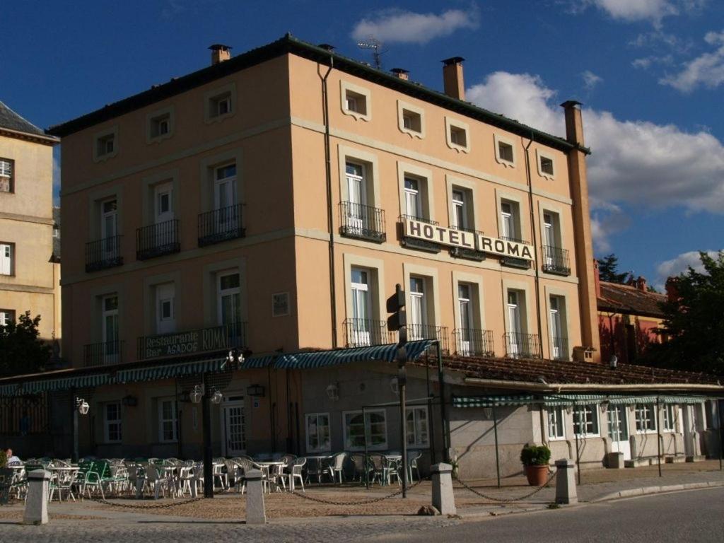 Hotel Roma San Ildefonso Luaran gambar